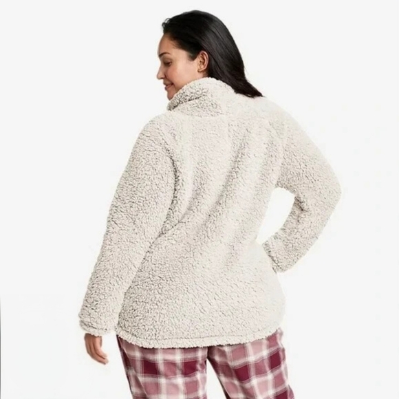 Like New! Eddie Bauer Fireside Cowl Neck Sweater Large - Picture 3 of 12